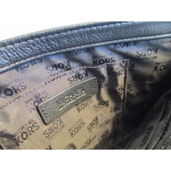 *Michael KORS Black Leather Envelope Clutch 2-Way - NWT - Picture 7 of 8
